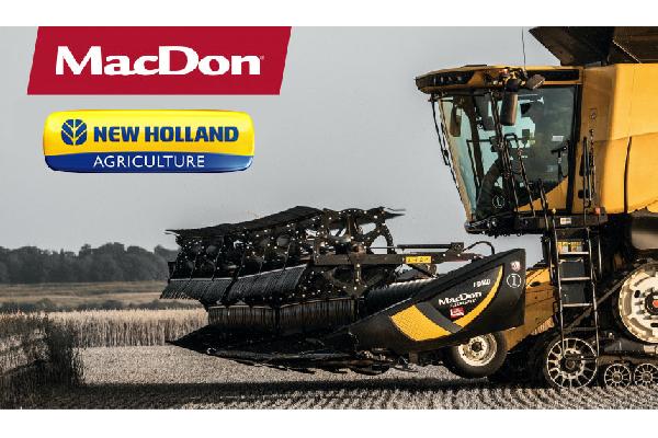 New Holland Agriculture se asocia con MacDon Industries Ltd